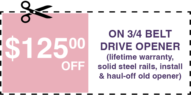 125 off garage door opener East Patchogue