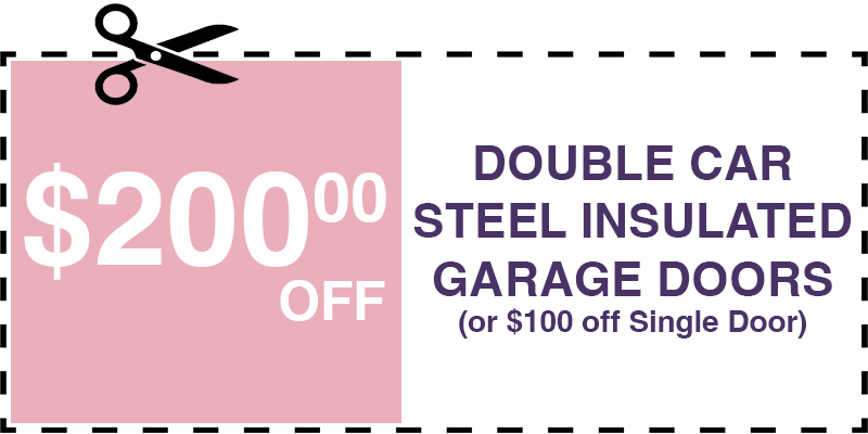 200 off garage door repair East Patchogue